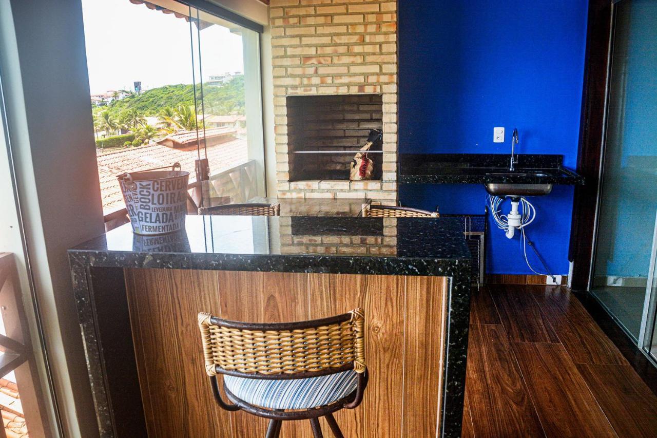 Casa pé na areia com varanda gourmet em Búzios RJ Exterior foto