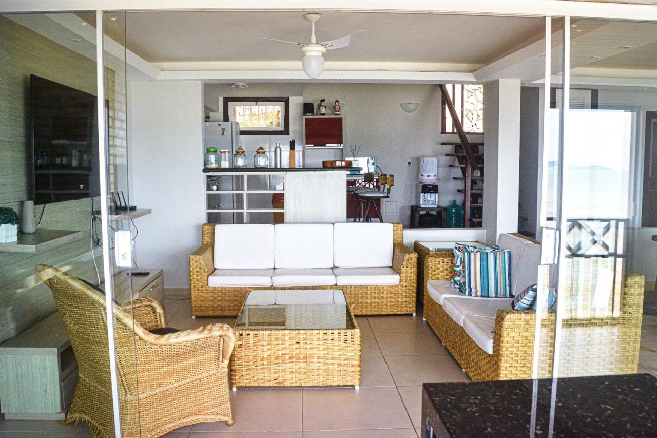 Casa pé na areia com varanda gourmet em Búzios RJ Exterior foto